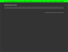 Tablet Screenshot of pelisyseries.com